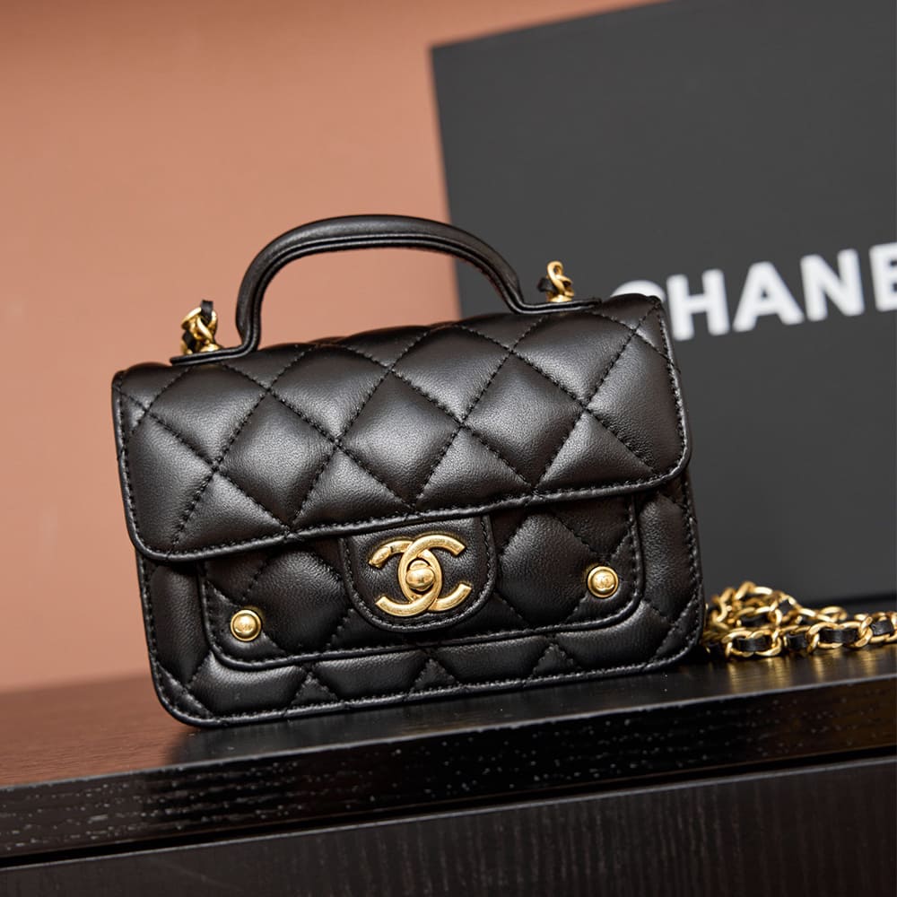 Ch**el CLUTCH WITH CHAIN(HIGH-END GRADE)