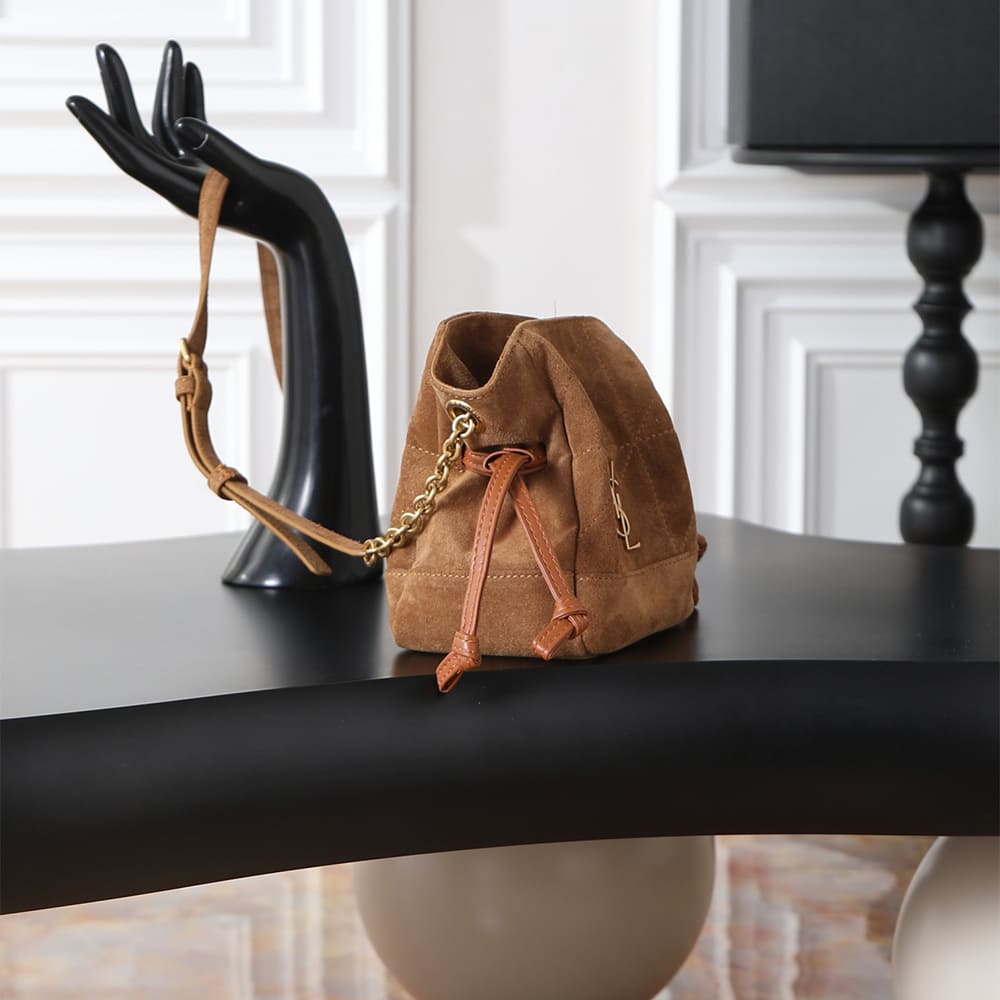 Y51 JAMIE mini shoulder pouch in suede
