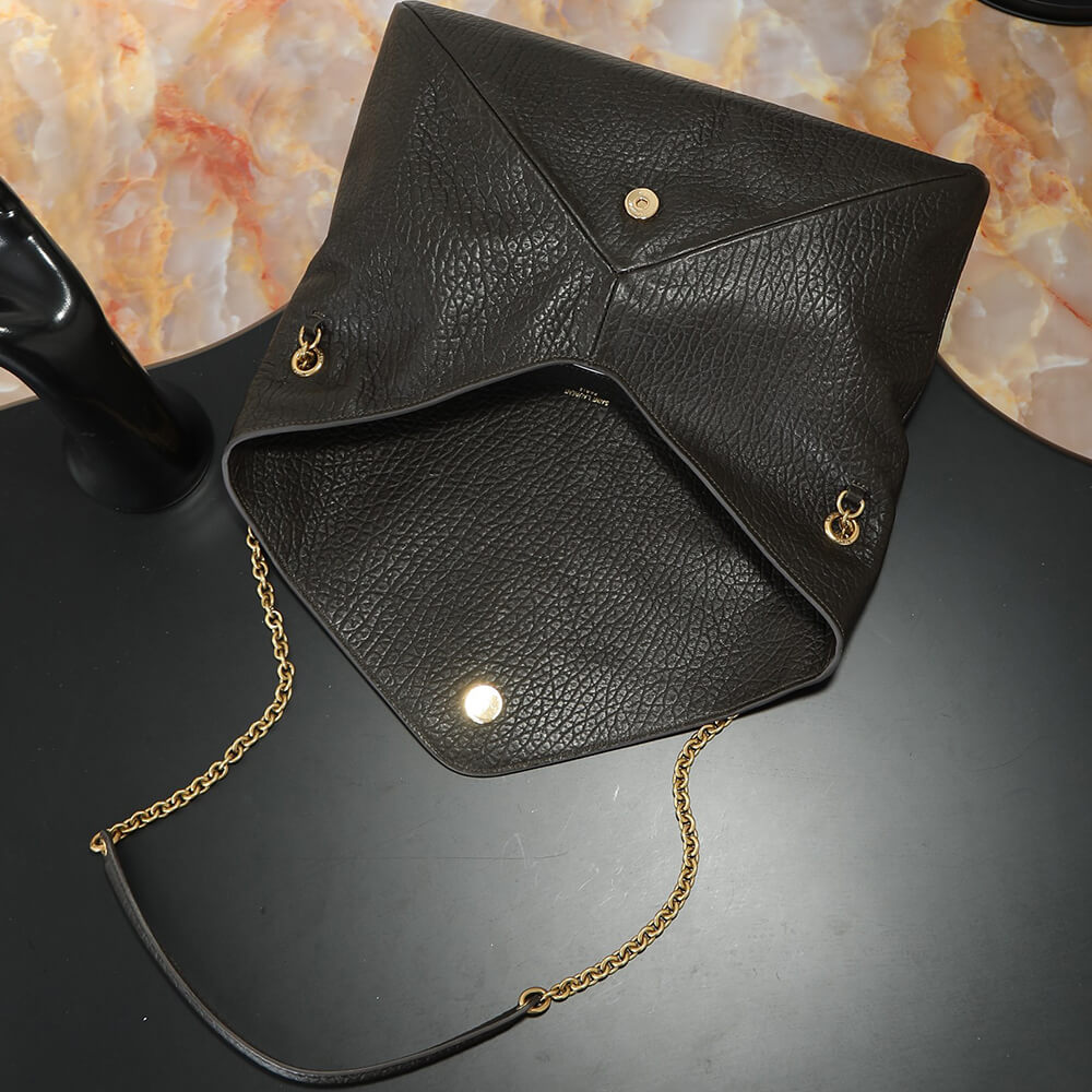 Y51 CASSANDRE XXL envelope pouch on chain in lambskin