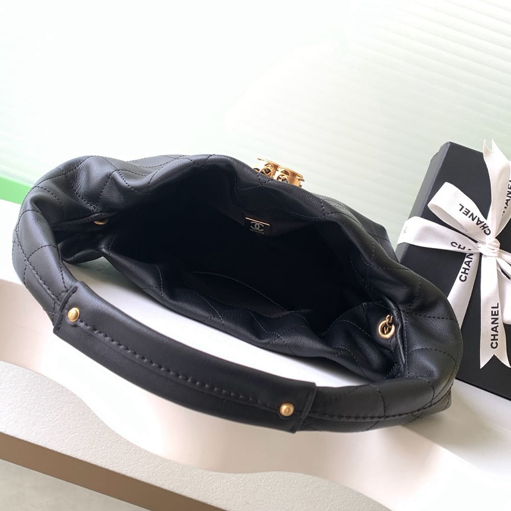 Ch**el HOBO HANDBAG(HIGH-END GRADE)
