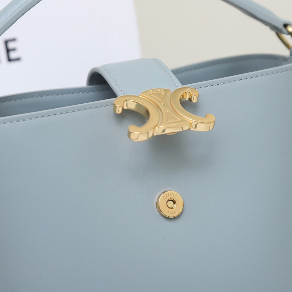 Ce1i*e SMALL BUCKET L0visE IN SMOOTH CALFSKIN(HIGH-END GRADE)