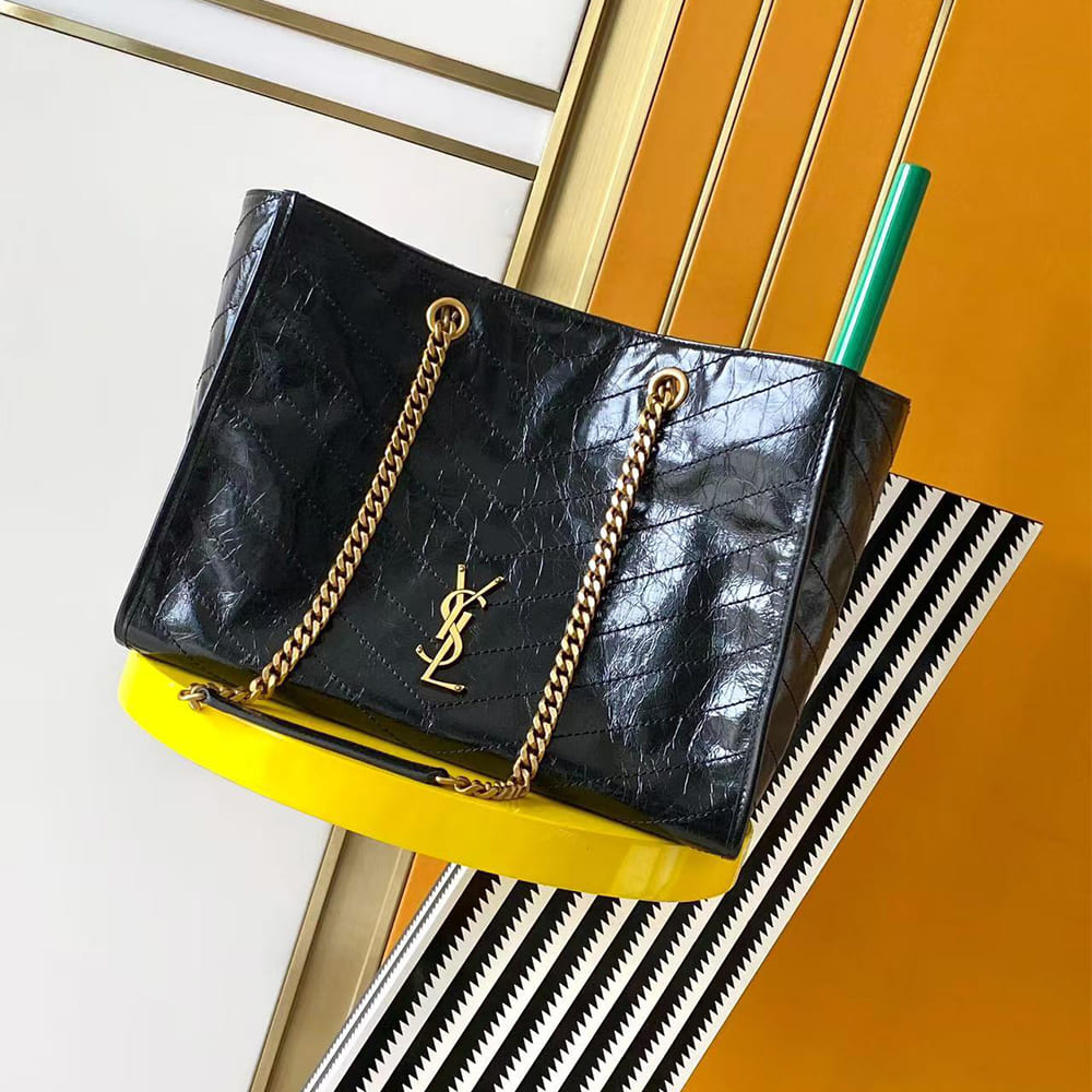 Y51 NIKI shopping in vintage leather(HIGH-END GRADE)