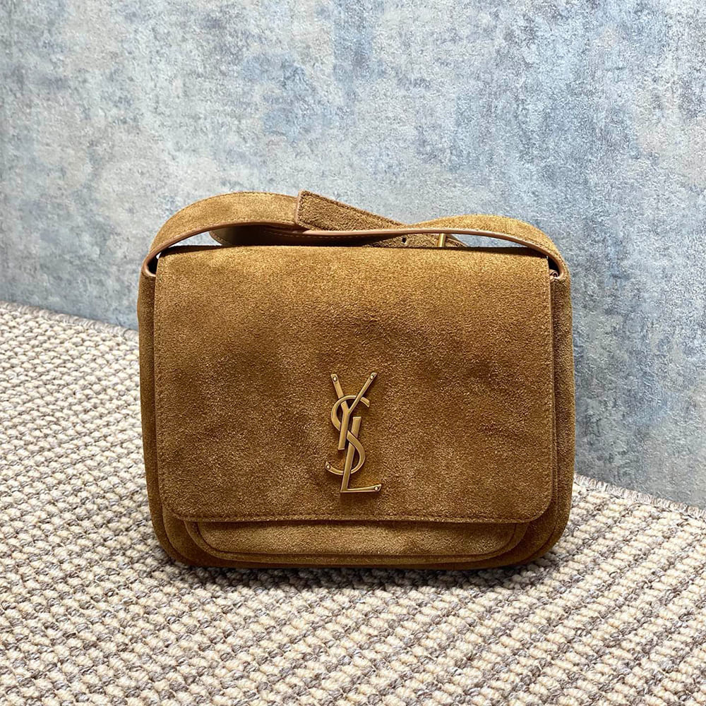 Y51 NIKI satchel in suede(HIGH-END GRADE)
