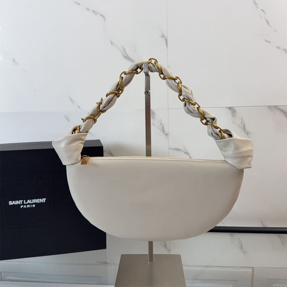 Y51 AMALIA mini hobo in lambskin(HIGH-END GRADE)