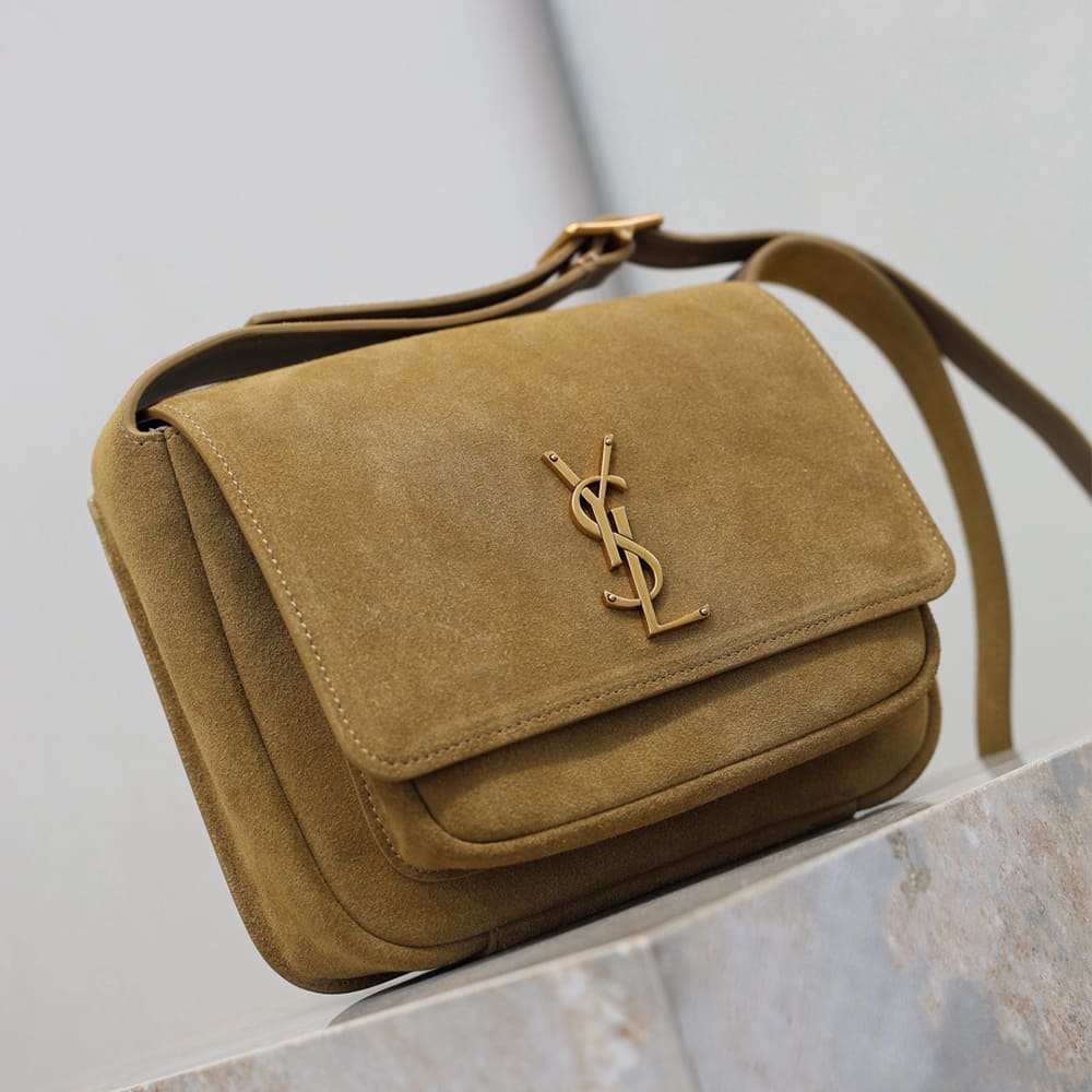 Y51 NIKI satchel in suede(HIGH-END GRADE)