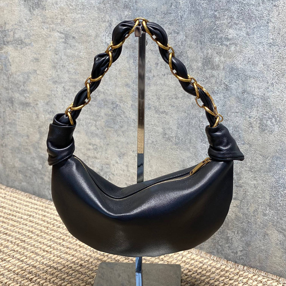 Y51 AMALIA mini hobo in lambskin(HIGH-END GRADE)