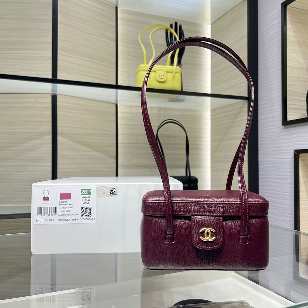Ch**el Long Vanity with Leather Strap(HIGH-END GRADE)