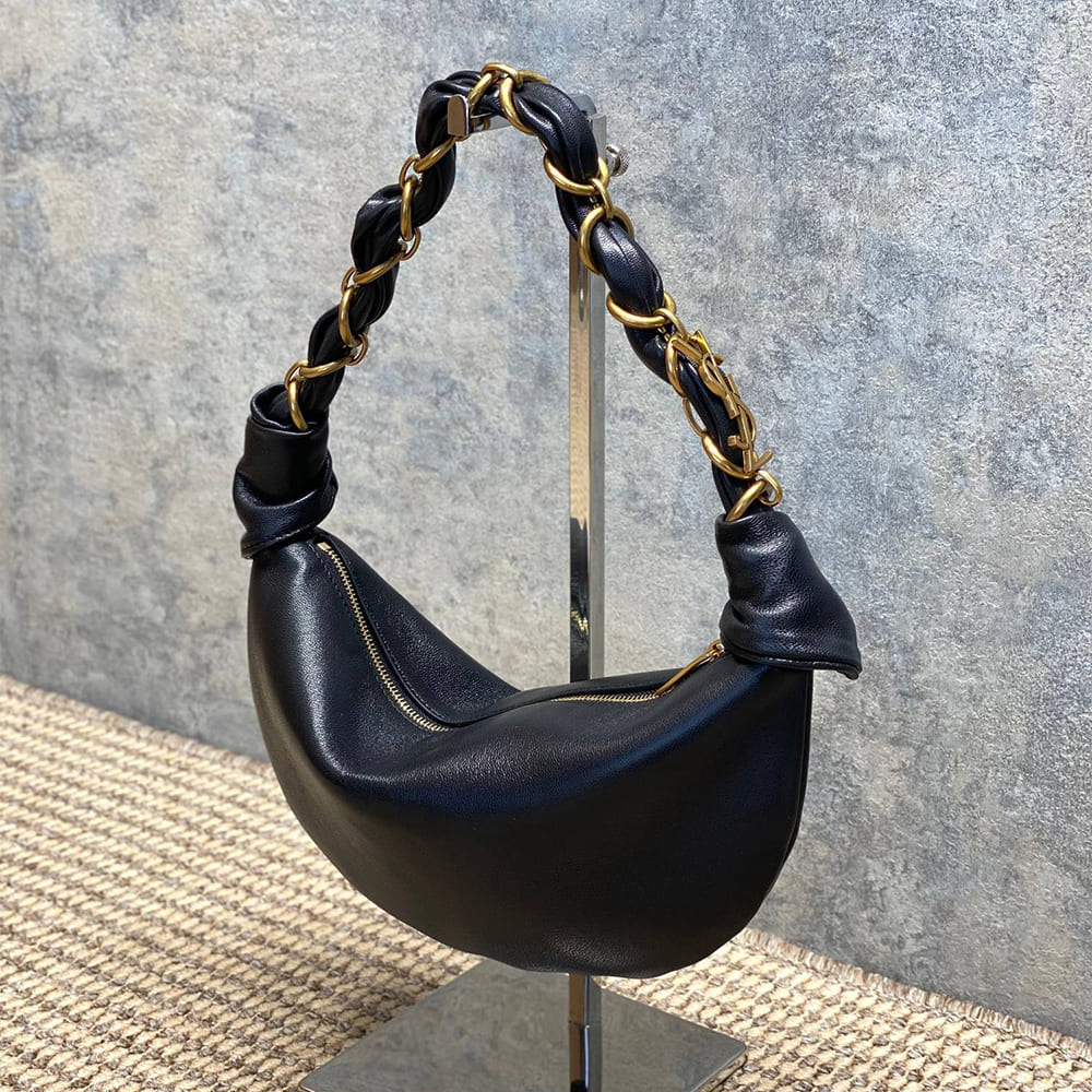 Y51 AMALIA mini hobo in lambskin(HIGH-END GRADE)