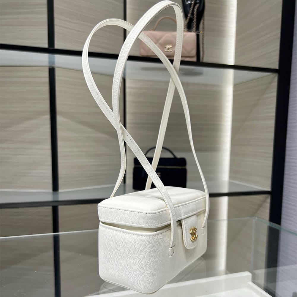 Ch**el Long Vanity with Leather Strap(HIGH-END GRADE)