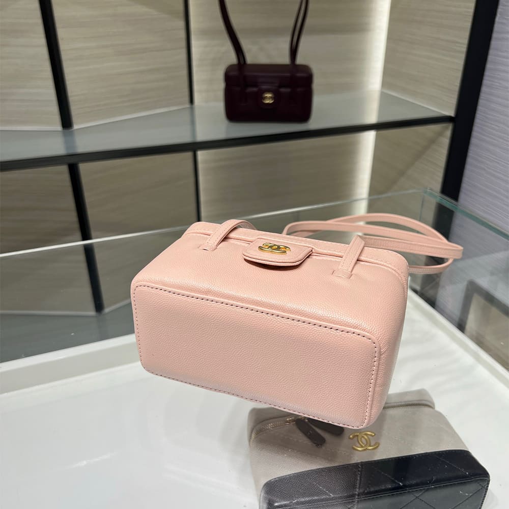 Ch**el Long Vanity with Leather Strap(HIGH-END GRADE)