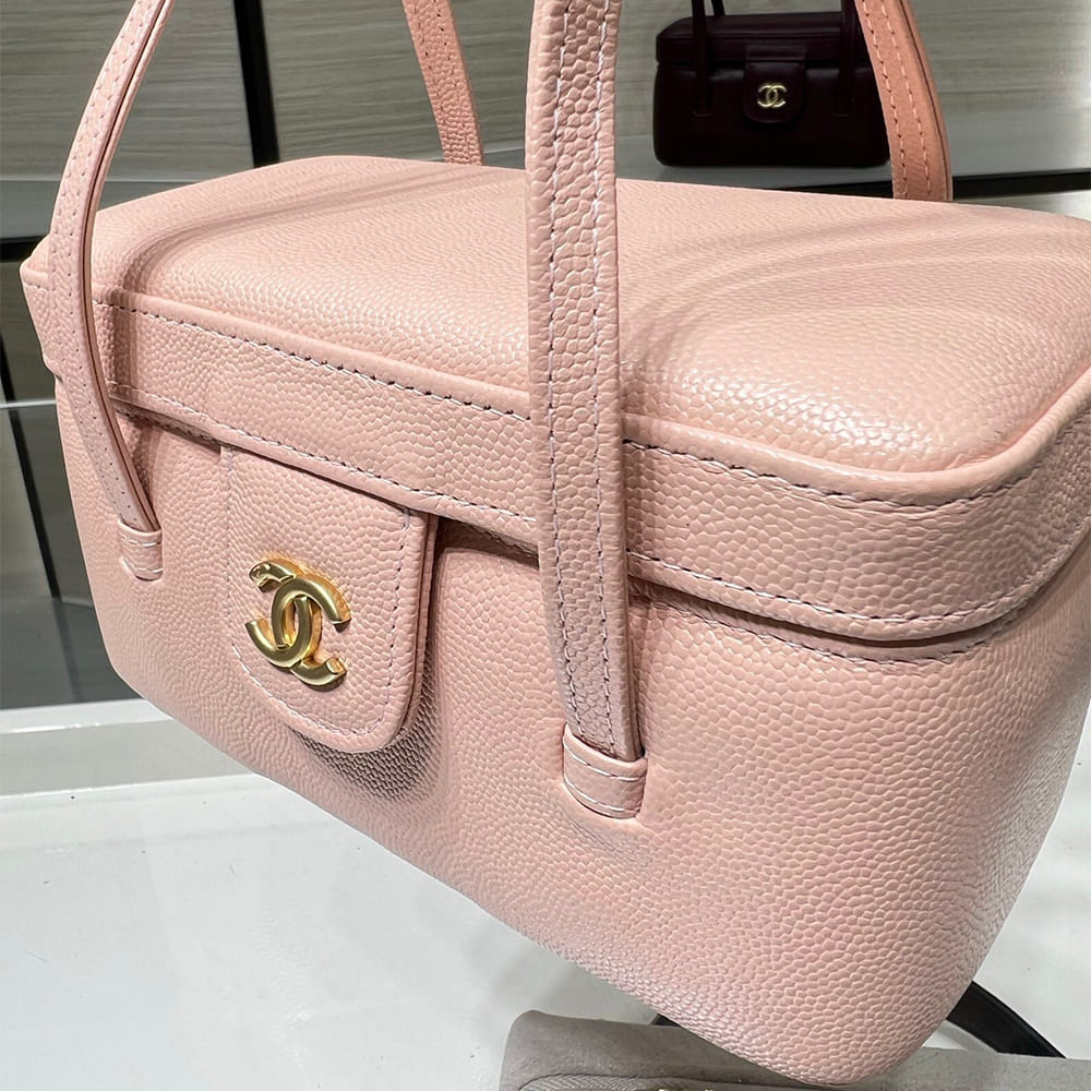 Ch**el Long Vanity with Leather Strap(HIGH-END GRADE)