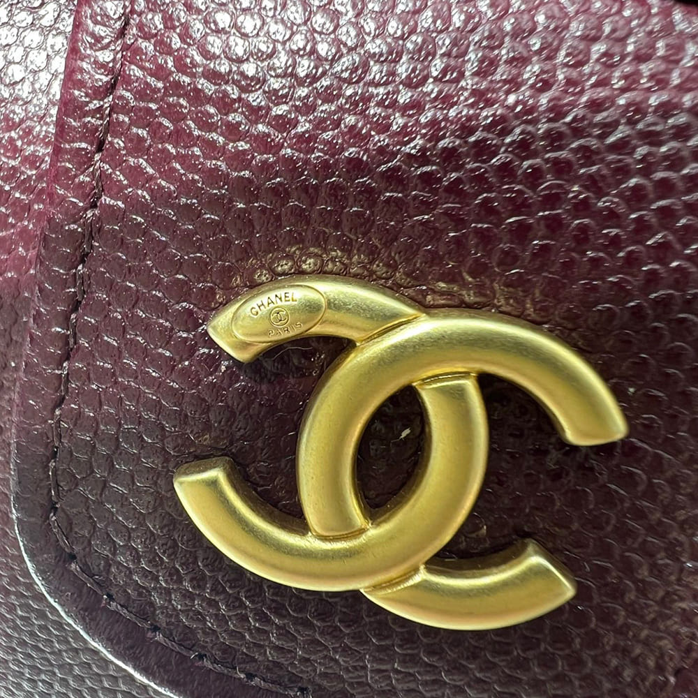 Ch**el Long Vanity with Leather Strap(HIGH-END GRADE)