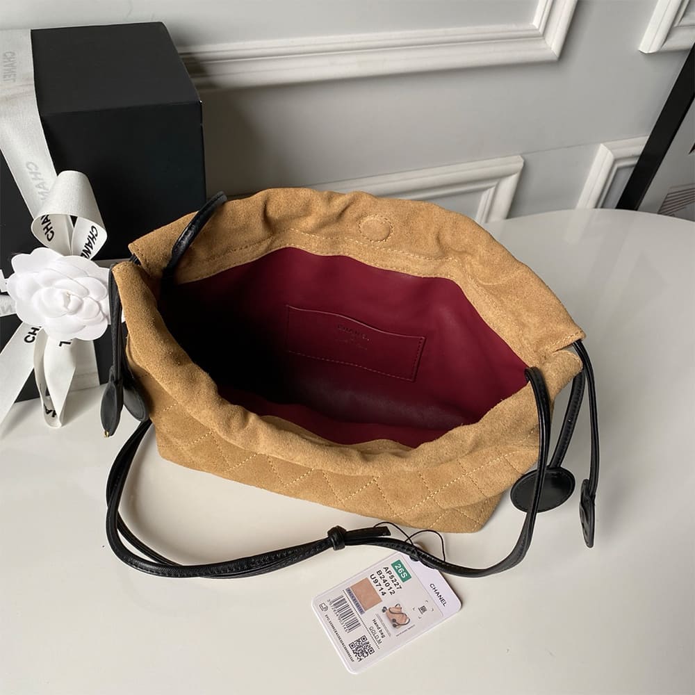 Ch**el Clutch with Leather Strap(HIGH-END GRADE)